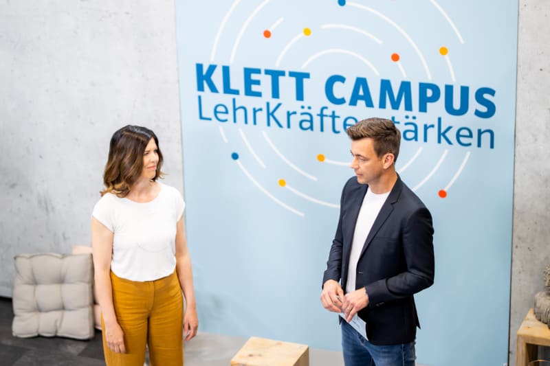 Mona Bekteši auf dem Klett Campus 2022