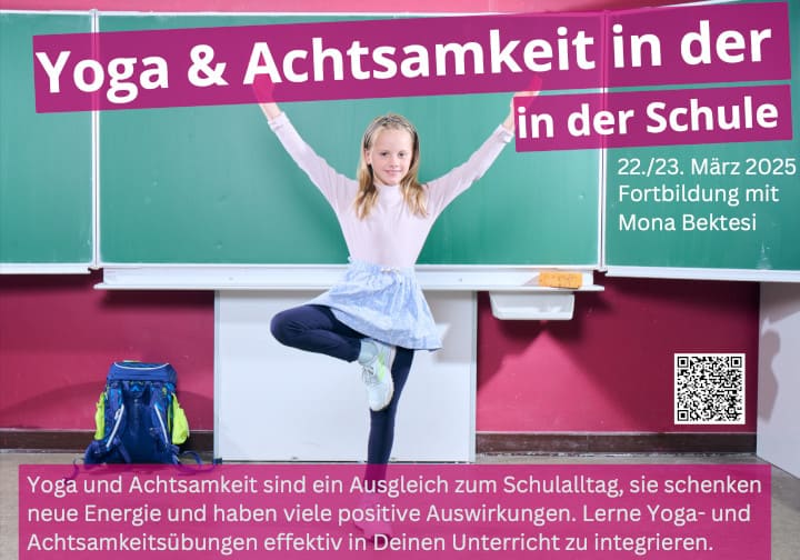 Yoga und Achtsamkeit in der Schule - Weiterbildung für Lehrkräfte
